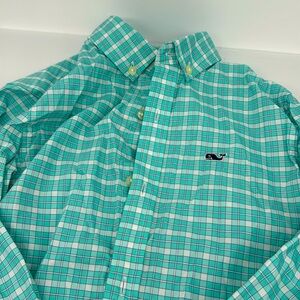 Kids Vineyard Vines OTG Performance Button Up - Khaki - Size 7